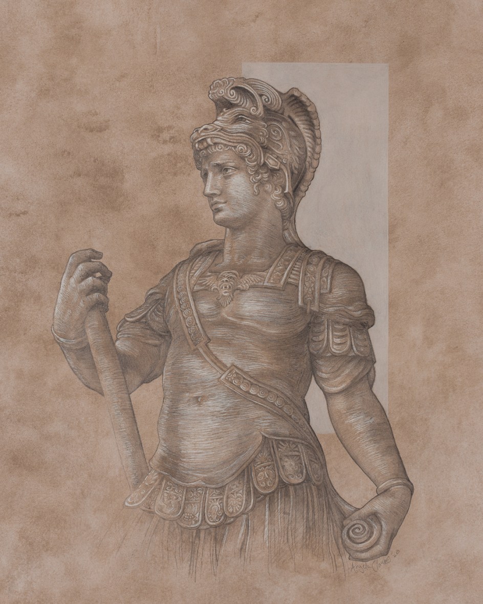 Silverpoint drawing of Cosimo l De Medici